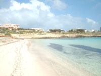 Lampedusa: la spiaggia della Guitgia