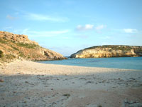 La stupenda spiaggia dei conigli